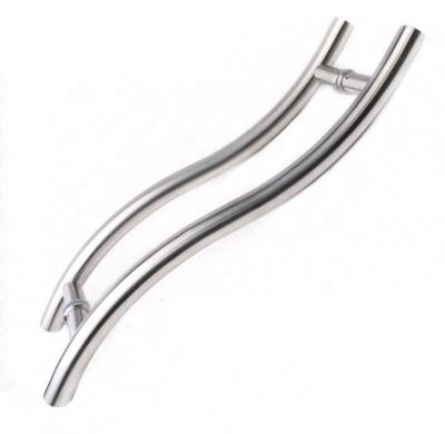 China Hotel Factory Price Stainless Steel Door Pull Door Handle Main Door Handle for sale