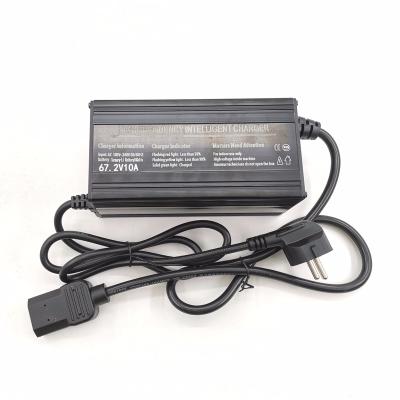 China Custom bicycle China made67.2V 10A lithium ion battery bicycle charger for sale