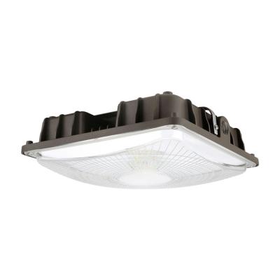 China Energy Storage USA Store Free Shipping New Design Wet Location Led Gas Station Canopy Light For Wet Location 27W for sale