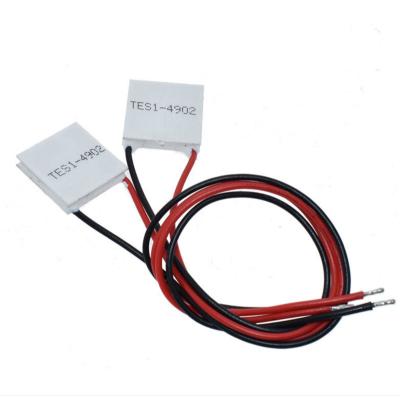 China TES1-4902 20*20 mm 5V2A Peltier Cooler Semiconductor Low Power Fridge TES1-4902 for sale