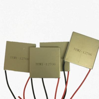 China TEM1-12706 12V6A Peltier 30*30mm/40*40mm/50*50mmThermoelectric Superconducting Cells TEC1-04905 Aluminum Cooler Semiconductor TEM1-12706 for sale