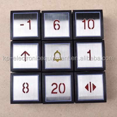 China Square Elevator Accessories MTD441 Button Elevator Button Switch KA101 MTD441 for sale