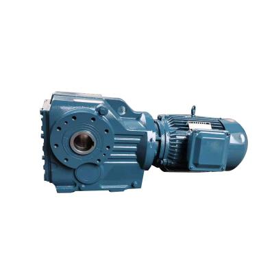 China Smooth Running K Series Motor Gearbox K37to K187 Electric Motor Helical Bevel Gearbox for sale