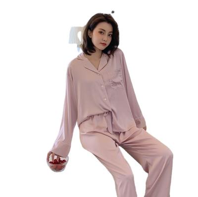 China QUICK DRY Oversized Fashion European Pajamas Large And American Women Set Casual Home Clothing Set Ins Style Women's Pajamas for sale