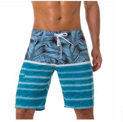 China 2022 New QUICK DRY Surf Shorts Stripe Waterproof Quick Dry Sandproof Printed Breathable Shorts Beach Shorts For Men for sale