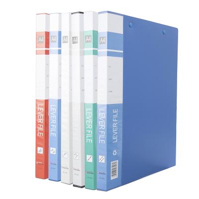 China Office or School Office Stationery Customized Clip Side Folder with Clip Holes for sale