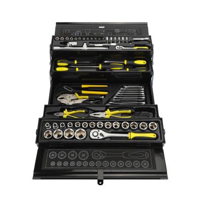 China Easy Carry High Quality 85 PCS Box Open End Wrench Socket Set Ratchet and 1/2 Socket Sets for sale