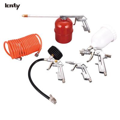 China Paint Spray Gun 5 pcs air regulator spray paint gun paint tools pneumatic machine for sale