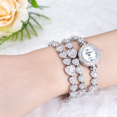 China Luxury 2021 women wrist watches jewelry band fashion luxury stainless steel lady bracelet quartz watch water resistant long for sale