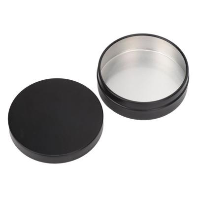 China Gift & Tin Lid Can 10ml 15ml 5ml Gold Craft Factory Direct Sale Silver Black Cake Round Small Aluminum Box For Wax for sale