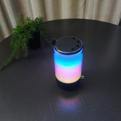 China RGB Light& Portable Decorative Night Light Lamp White Noise Machine With RGB Desk Lamps for sale