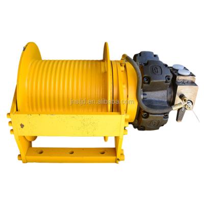 China CRANK Hot Sale India Favored 8 Ton Wire Rope Pulling Hydraulic Winch For Cast Iron And Stones for sale