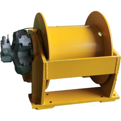 China CRANES China Factory Supplu 10 Ton Hydraulic Drag Pulling Winch For Forest Wood Transport for sale