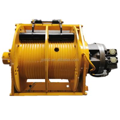 China China 50KN Double Drum Capstan Cable BOAT Pulling Machine For Hydraulic Pulling And Hoisting Cable Winch for sale