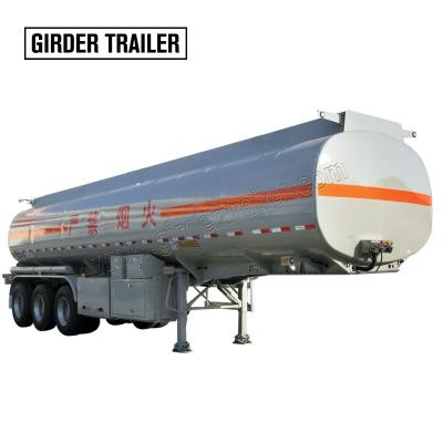 China Truck Trailer Howo Truck With Semi Trailer Fuel Tanker 33000 Liter Transport 3 Axles Gasoline And Oil Tanker Semi Trailer for sale