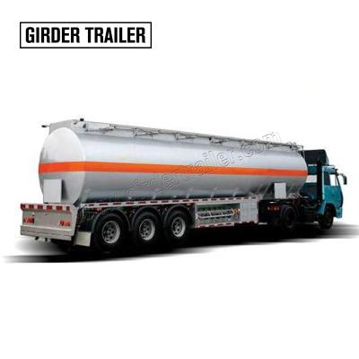 China Brand new truck trailer 3 axles transporting 45000 liters fuel oil tanker semi truck trailer for sale Kenya for sale