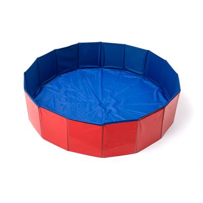 China Sustainable Hot Selling Customizable Collapsible Inflatable Pvc Pet Bath Dog Pool for sale