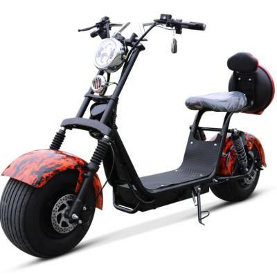 China 2021 New 1500W 60V Citycoco Electric Scooter With 18*9.5 Fat Tires /Citycoco Electric Scooter 18*9.5 for sale