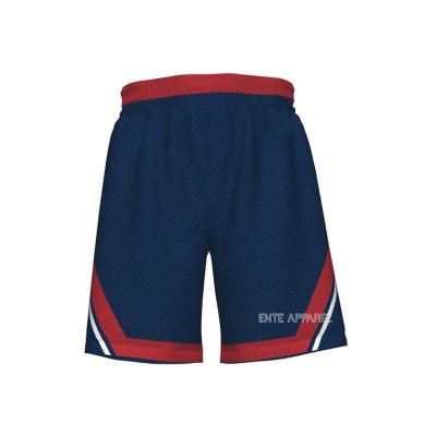 China Custom wholesale high quality men's basketball shorts sublimation antibacterial basketball shorts men for sale