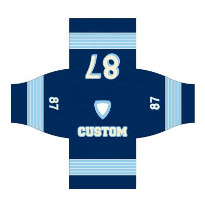 China Shirts & Tops Free Custom Design College Hockey Jersey Custom Style Team Ice Hockey Jersey for sale