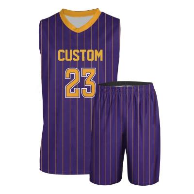 China Fashionable Customization Sublimation Basketball Antibacterial Wholesale Basketball Tank Top for sale