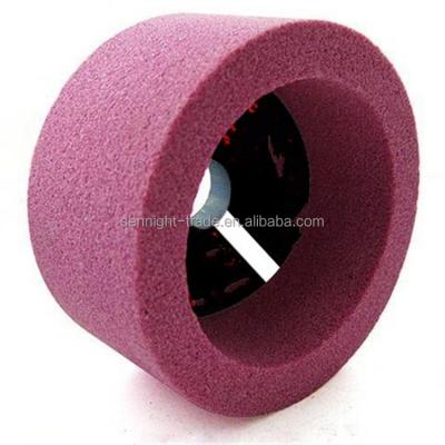 China China Factory Supply Wholesale Aluminum Abrasive Stone Grinding Straight Cup Wheel for sale