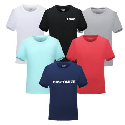 China 100% Plain Custom Mens High Quality Wholesale Anti Shrink Logo Print Design Brand Premium Plain T-shirt T-shirt T-shirt Unisex Tee for sale