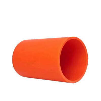 China Corrosion Resistant Conduit Plastic Mpp Pipe / Power Cable Tube For Underground Electric for sale