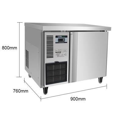 China Single-temperature NVNI commercial undercounter refrigerator refrigerator refrigerators counter-tending products 2021 new arrivals refrigeration equipment for sale