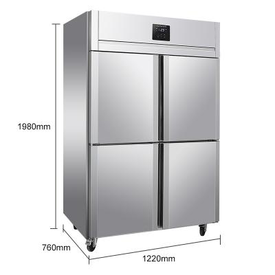 China Single-temperature Freezers 2021 2021 New Product Ideas 1000 Liter Deep Freezer Refrigerator Storage Refrigeration Equipment for sale