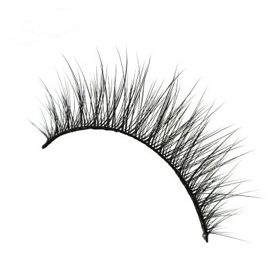 China Mutilayer/Natural Looking/3Deffect Wholesale Thin Strip Silk Eye Lashes With Private Label for sale