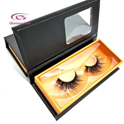 China Wholesale Natural Custom False Box False Eyelashes Long Mink for sale