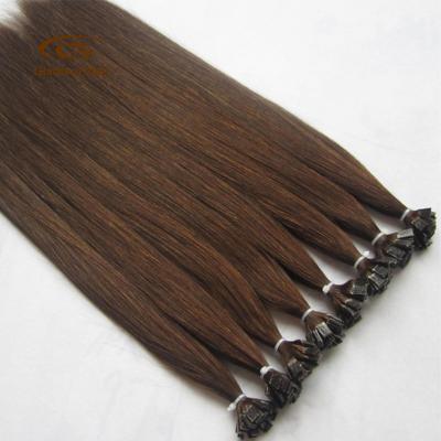 China Charming Silky Straight Wave QD Hair No Tangle Free Flat Keratin Tip Hair Shedding Extension for sale