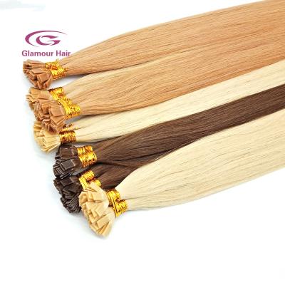 China Silky Straight Stick I/U/Flat/V Double Wave Straight Pulled Remy Hair Extensions for sale