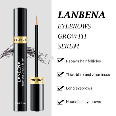 China LANBENA Natural Herbal Eyebrow Growth Eyebrow Growth Eyebrow Enhancer Nourishing Eyebrow Growth Serum for sale