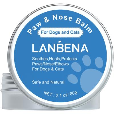 China Lanbena Viable Viable High Quality Soothe To Heal Moisturize To Protect Pet Paw Nose Elbows Balm for sale