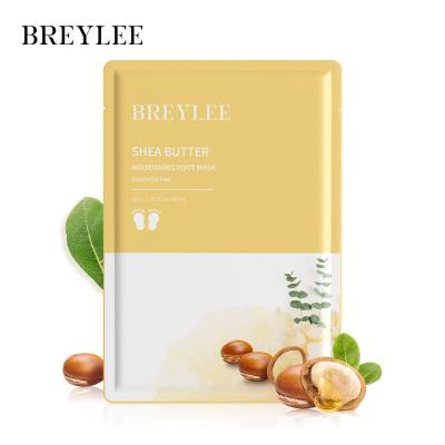 China Foot Foot Breylee Shea Butter Natural Moisturize Feet Exfoliating Nourishing Foot Skin Mask for sale