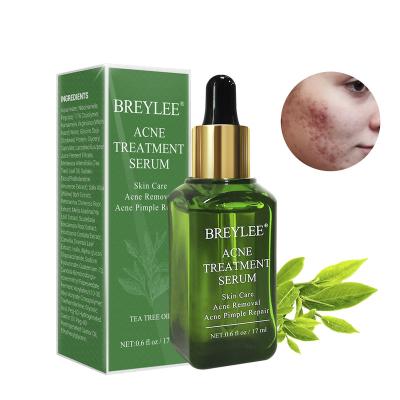 China BREYLEE Acne Treatment Acne Treatment Tea Tree Oil Acne Pimple Remover Skin Treatment Serum Shrink Pore Serum for sale