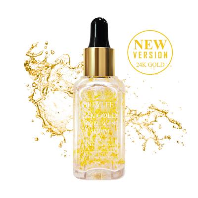 China BREYLEE 24k Gold Circles Collagen Circles Skin Care Anti Wrinkle Dark Face Serum Anti Aging Face Serum for sale