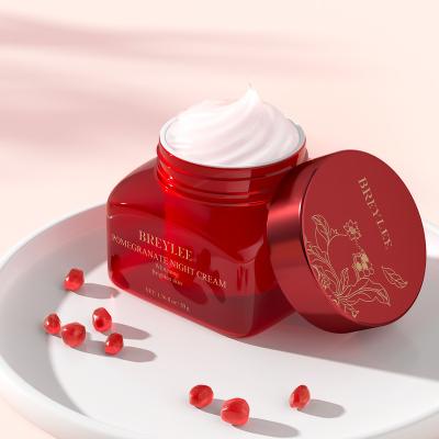 China BREYLEE Moisturizer Moisturizer Red Pomegranate Cream Moisturize Best Hydration Nourishing Night Cream for sale