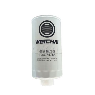 China Truck Engine Filter WD10 WD618 Weichai Diesel Fuel Filter 1000422384 for sale