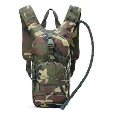 China OEM 0302 Camouflage Custom Wholesale Army Waterproof Survival Tactical Military Outdoor Biker Pack Hydration Backpack With Bladder for sale