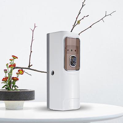 China Sustainable 260ml Automatic Air Freshener Mini Scent Spray Dispenser Room Wall Mounted Deodorant Machines for sale