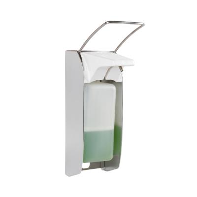 China Double Soap Dispenser Elbow Sanitizer Dispenser for sale