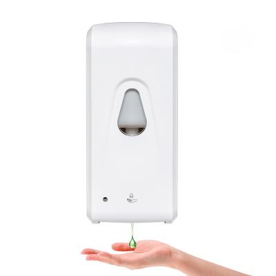 China Modern 900 Ml Wall Mounted Auto ABS Plastic Liquid Soap Dispenser For Bathroom for sale