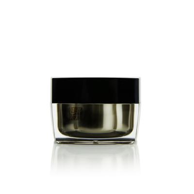 China Skin Care Acrylic Cream Square WANSHENG Black PACKAGING Cream Jar 5g 50g with a for sale