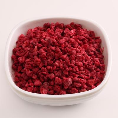 China Lujia Dry Freeze Dried Raspberries FD Fruit Berry Freeze Dried Raspberry Dies for sale