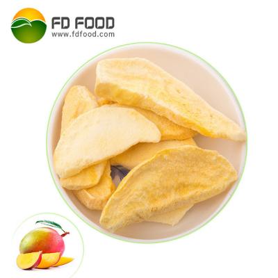 China Instant Freeze Dried Fruit Slice Dies FD Vacuum Dry Freeze Dried Mango Dried Cubes For Tea Freeze Dried Mango for sale