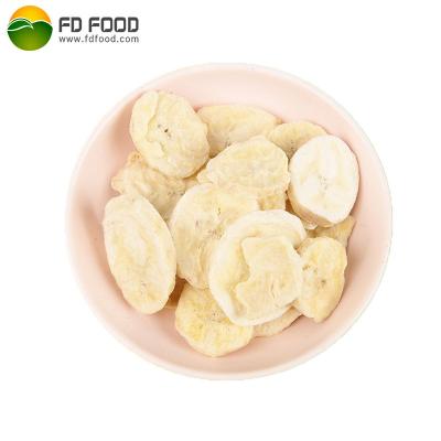 China Good Quality Freeze Dried Wholesale Freeze Dried Banana Freeze Dried LUJIA Natural Organic Dried Banana Factory for sale