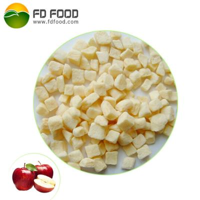 China Best Selling Product Dry Freeze Dried Apple Apple Bulk Freeze Dried Dice for sale